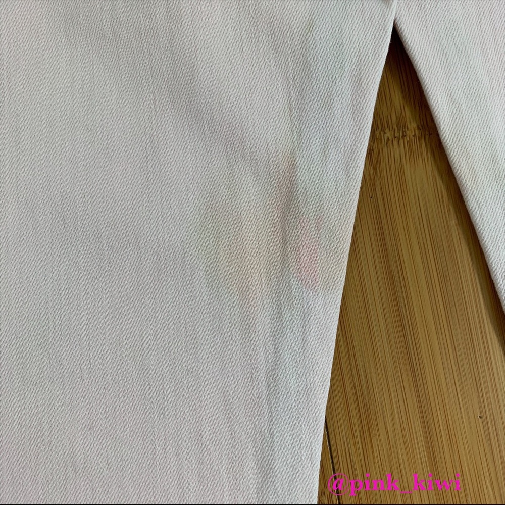 Hudson Krista Skinny Pink Ombré Crop Jeans - Picture 8 of 12